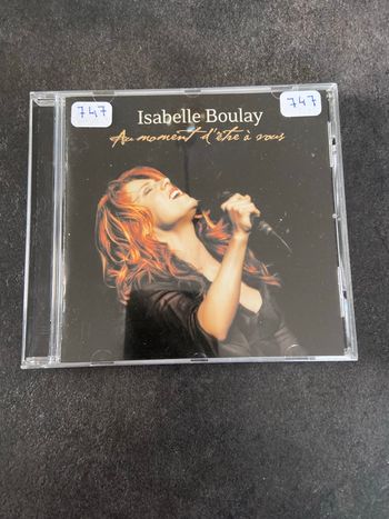 Album Isabelle Boulay Au moment d’être à vous