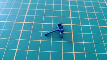 Verrou du capot 61G n°61 pièce détachée Renault R8 Gordini 1/8 1/8ème Eaglemoss collections #A67