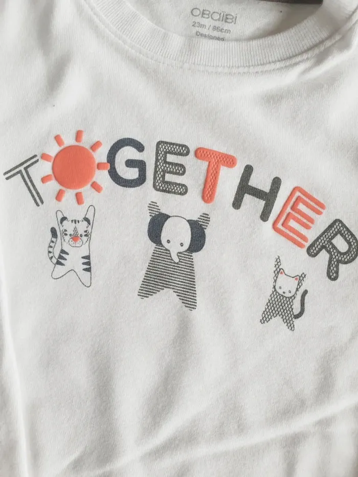 Tee-shirt Obaïbi 23 mois - photo numéro 3