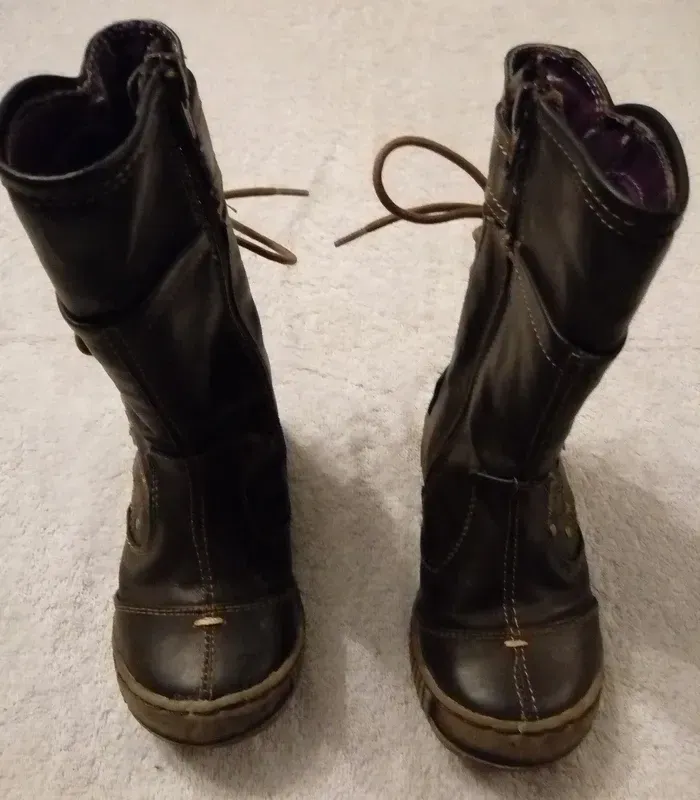 Bottes marron Sloane taille 24 (réf perso 26)(familleac72) - photo numéro 3