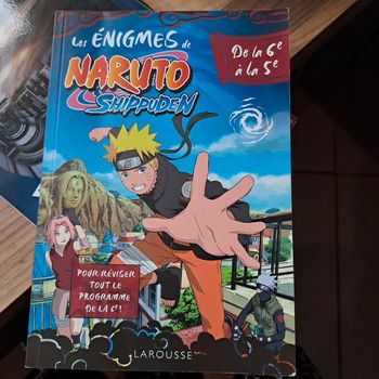 Livret cahier vacances Naruto 6ème/5eme #larousse