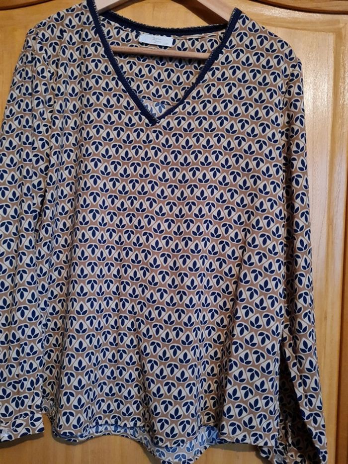 Blouse à motifs