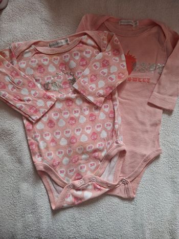 Lot de 2 bodies 3 mois
