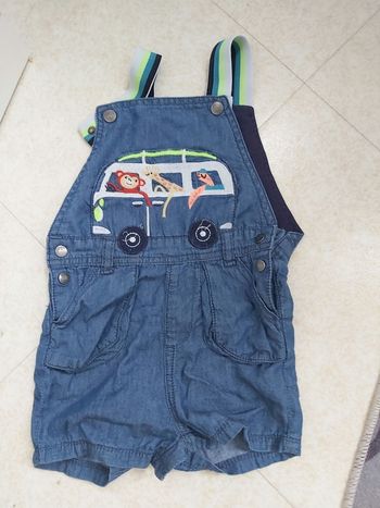 Salopette short