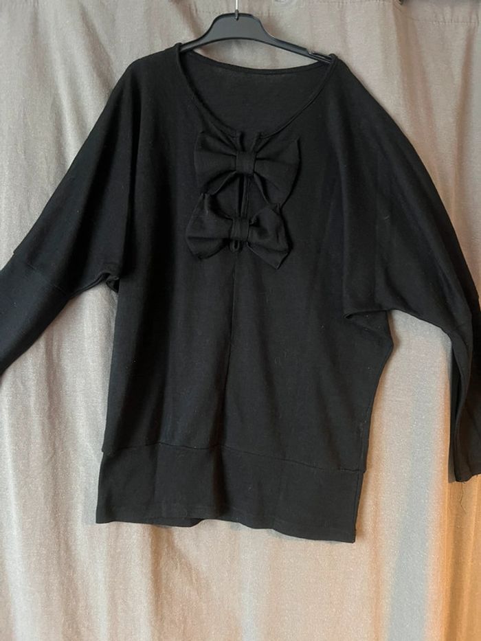 Pull avec noeuds - photo numéro 2