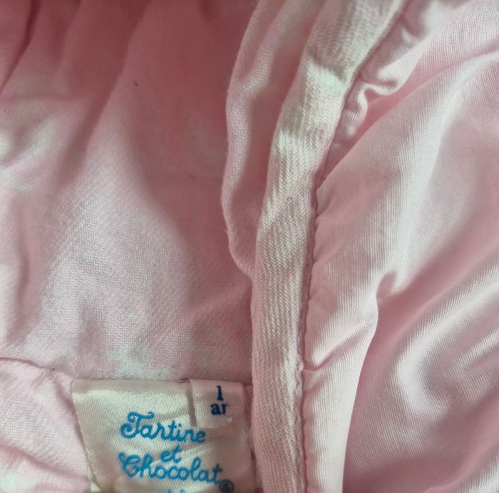 Combinaison pilote fille Tartine et Chocolat – 12 mois – rose pastel - photo numéro 6