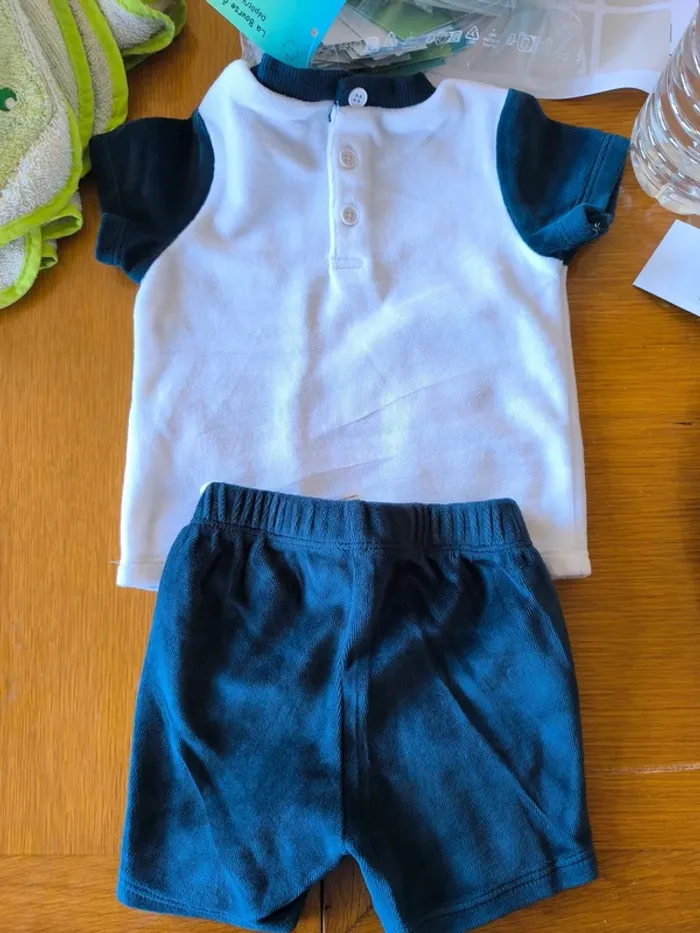 ensemble 2 pièces garçon 6 mois - photo numéro 2