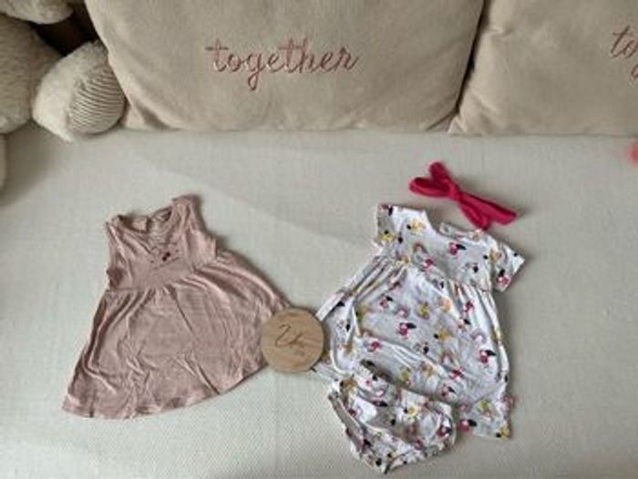 Lot de vêtements bébé fille 12 mois, 42 pièces, neuves ou en très bon état ! - photo numéro 7