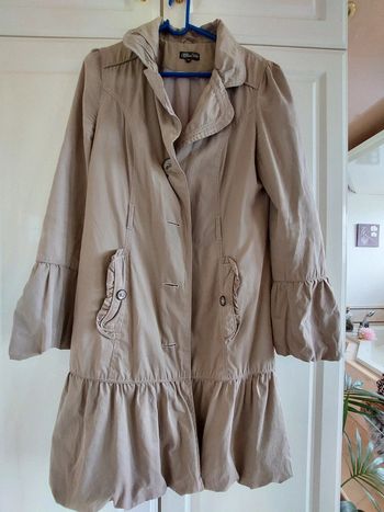 Trench beige femme 38