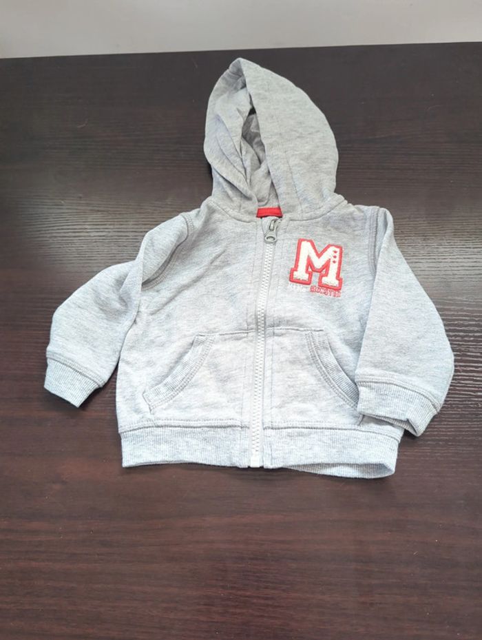 Sweat zippé