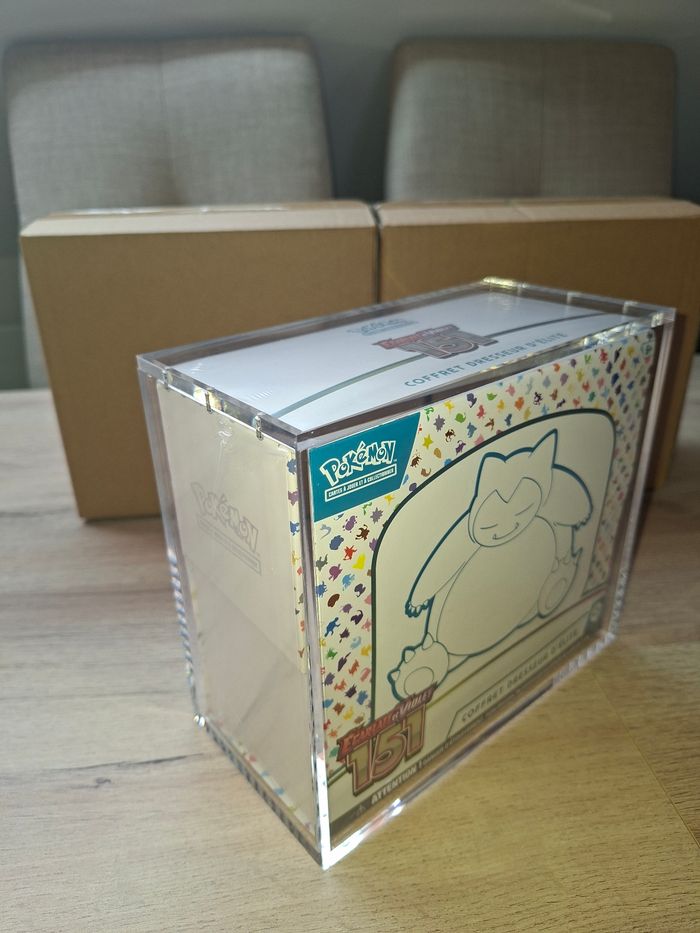 Lot de 2 acryliques etb Pokémon aimantée épaisse de qualité premium - photo numéro 5