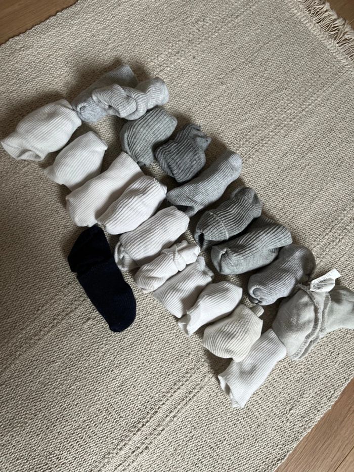 Lot chaussettes 0 3 mois