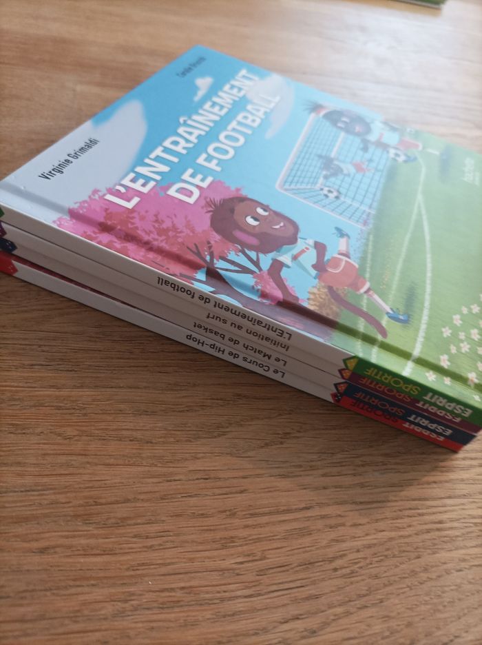 Lot de 4 livres Esprit sportif Virginie Grimaldi - photo numéro 3