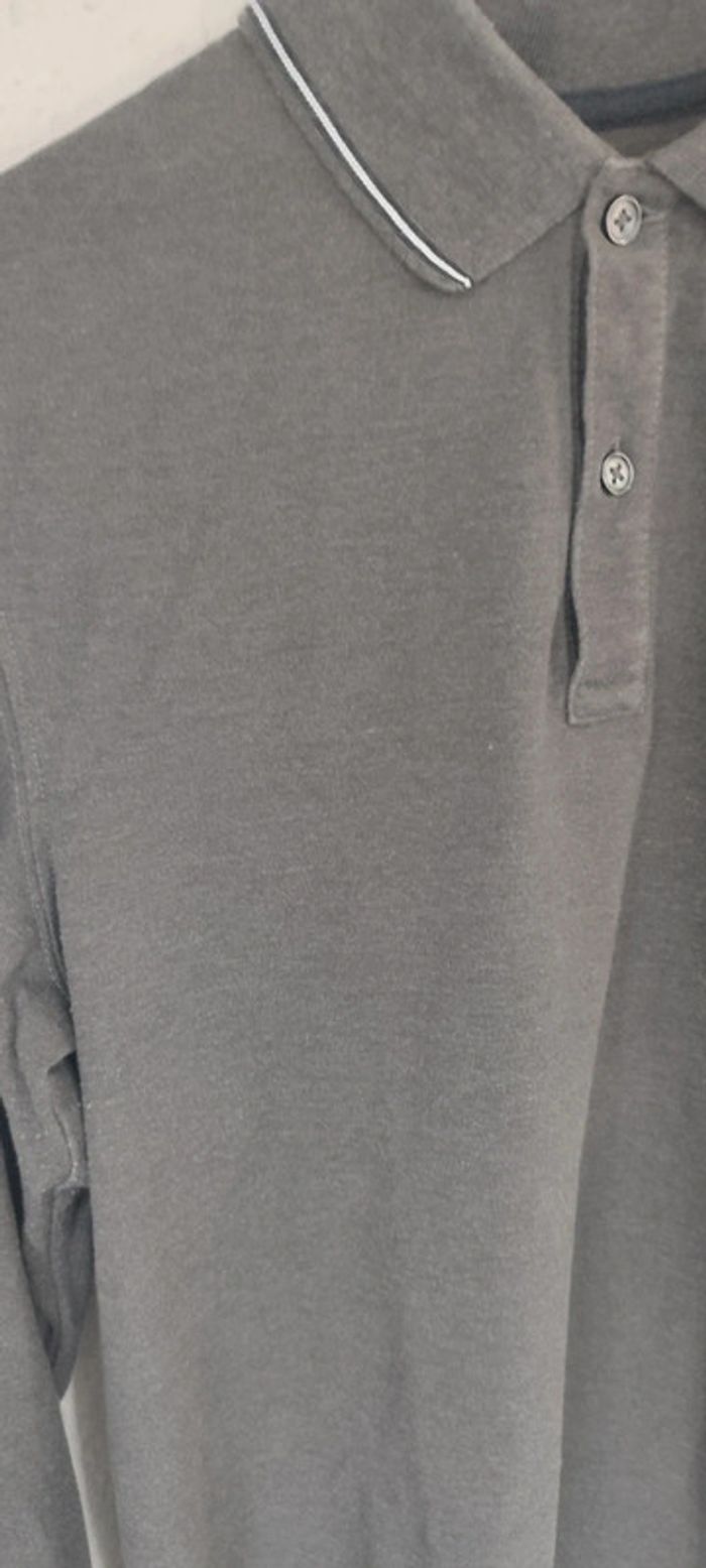 Polo homme manches longues - photo numéro 3