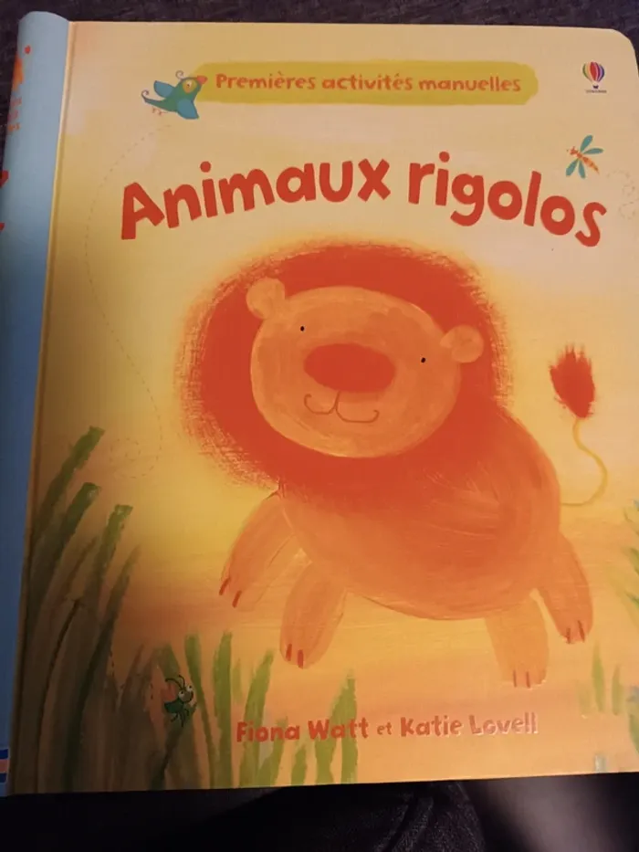 Animaux rigolos Premières activités manuelles Usborne