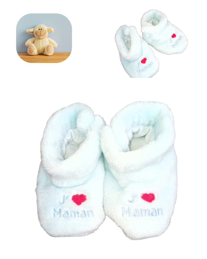 chausson bébé 18/19 J'aime maman