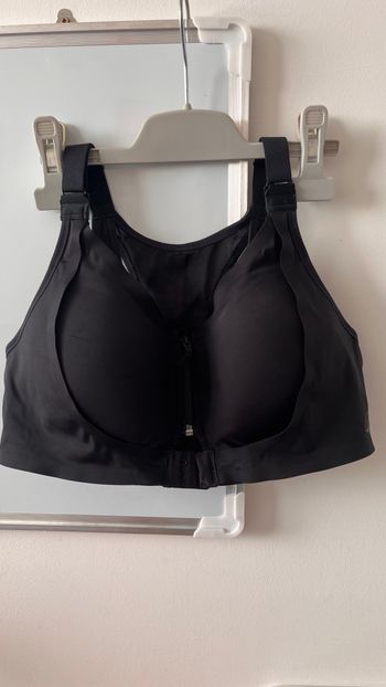 Décathlon brassière zippée double maintien fort T.M