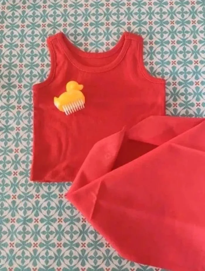 Elémentaire Débardeur + bandana 6 / 12 mois