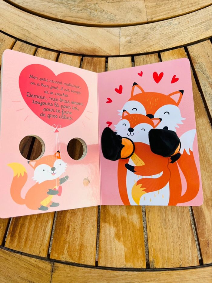 Livre enfant mains renard mon petit renard malicieux marionnettes - photo numéro 2