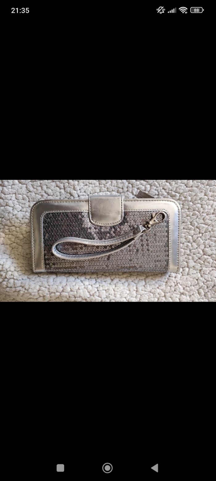 Pochette argentée Eram - photo numéro 8