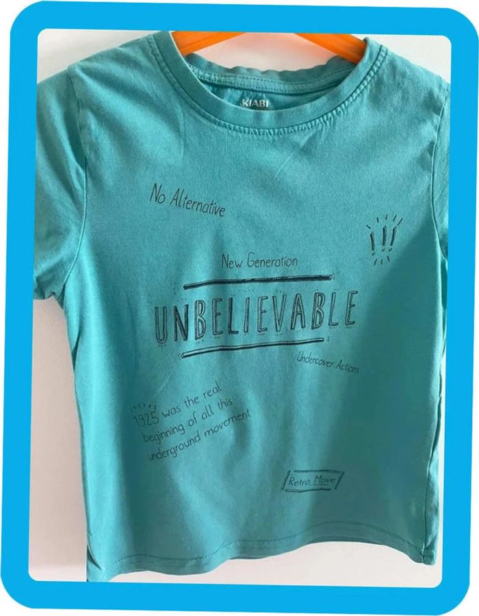 Joli t-shirt manches courtes 6 ans kiabi - photo numéro 2