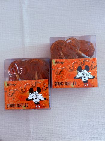 Guirlandes Mickey citrouille Halloween