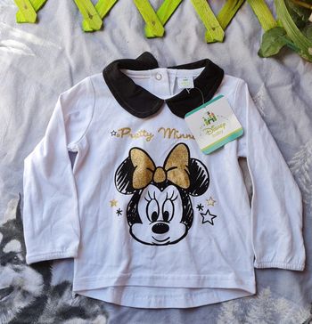 tee shirt manche longue minnie