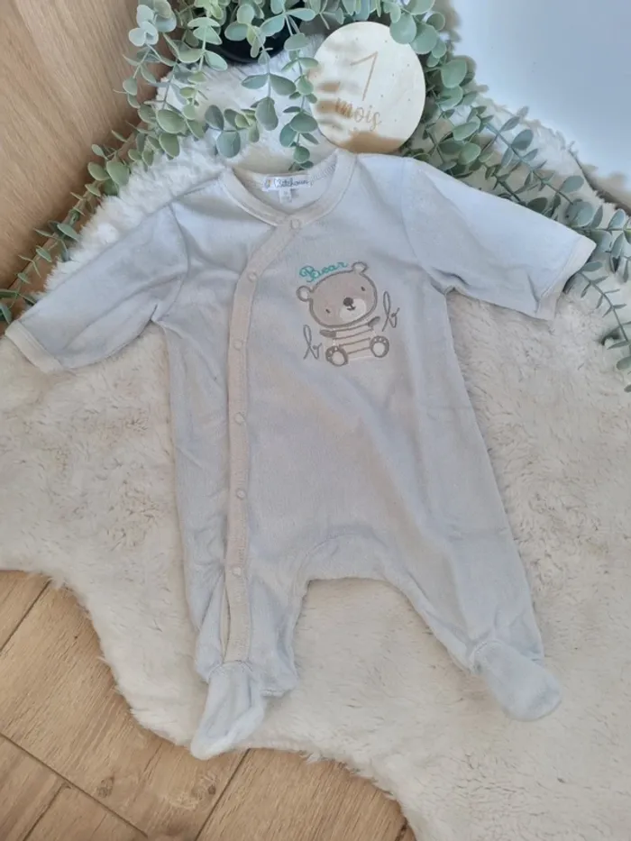 Lot de pyjamas velours mixte 1M - photo numéro 6
