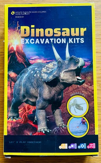 Dinosaur excavation kits