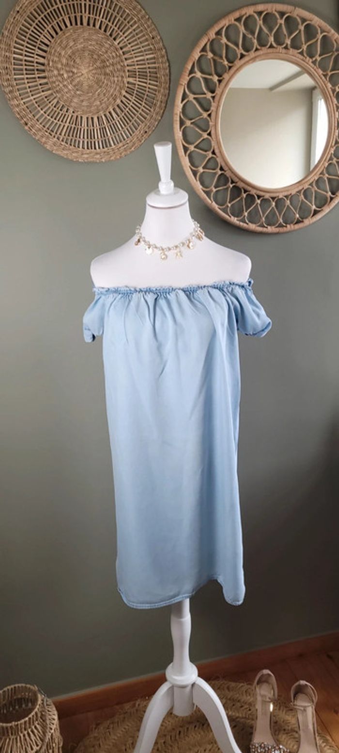 Jolie robe Jennyfer en Jeans légère Taille S
