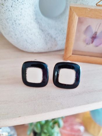 Boucles d'oreilles a clips vintage