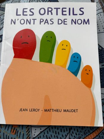 Les orteils n’ont pas de nom