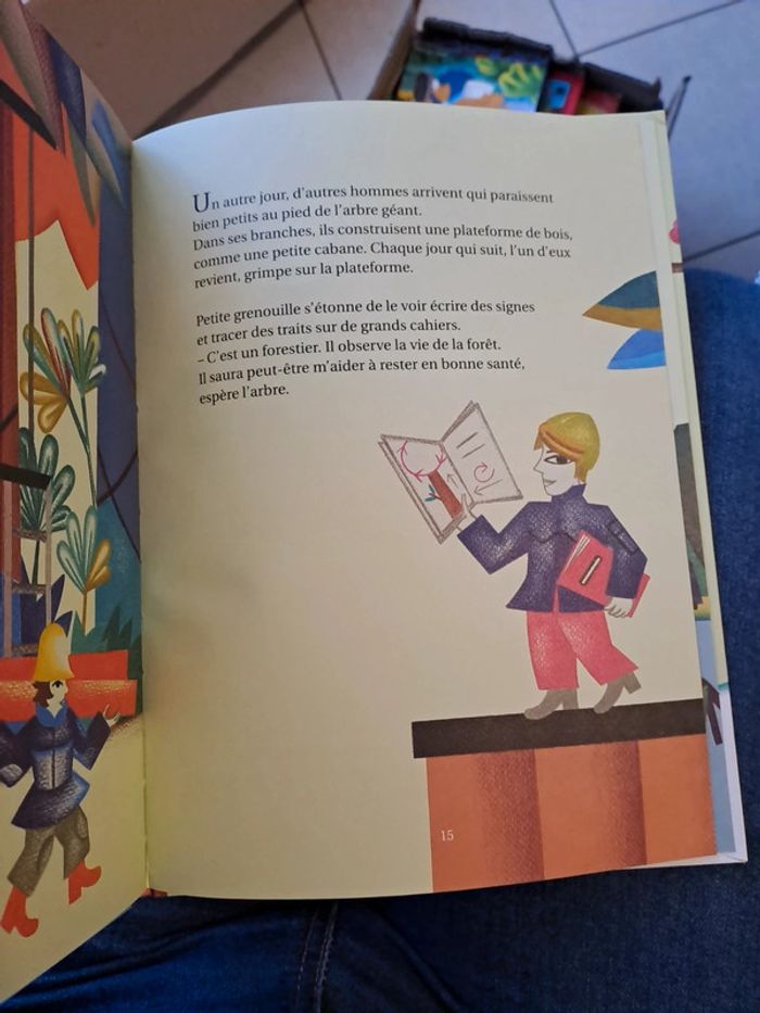 La grenouille qui voulait voir la Terre d en haut - photo numéro 2