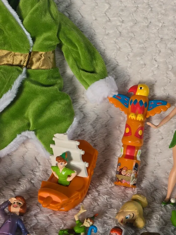Lot collection de jouets Disney Peter Pan et Clochette - photo numéro 7