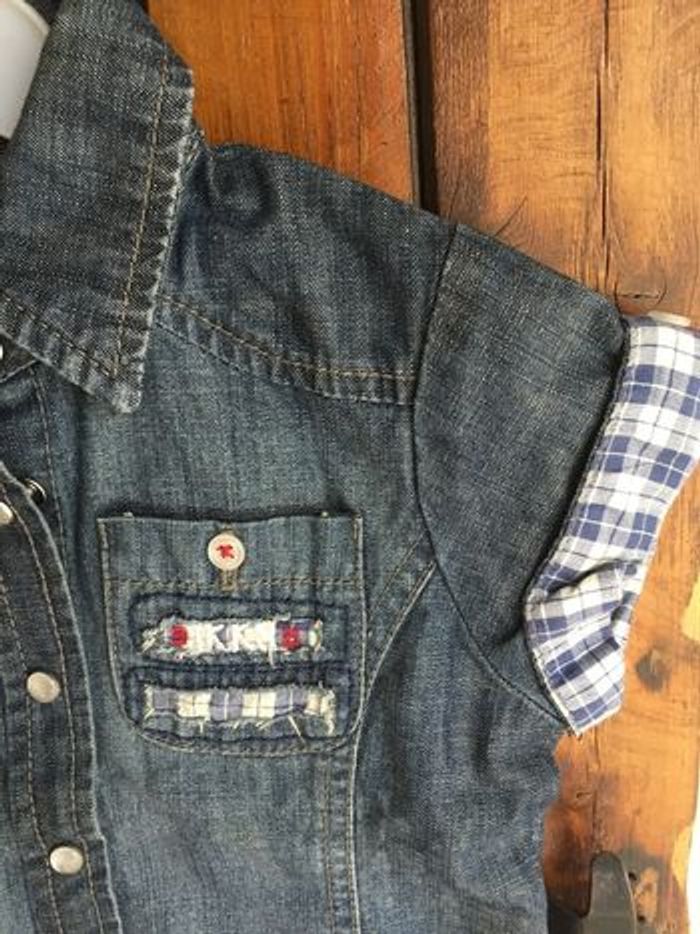 Chemise en jean ikks 2ans - photo numéro 3