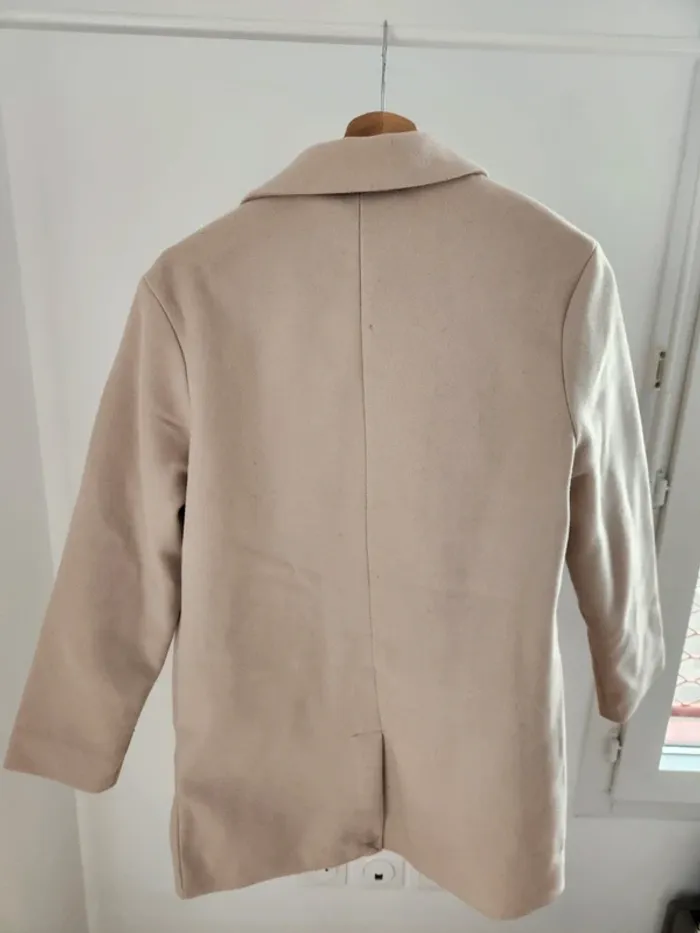 Manteaux jennifer beige crème XS - photo numéro 3