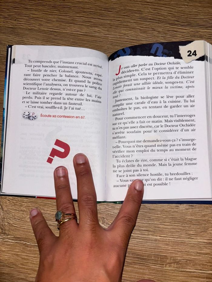 Un rose pour Mlle rose cluedo livre - photo numéro 2