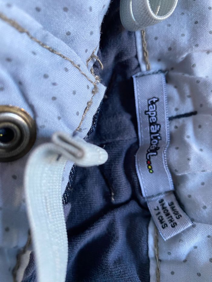Jeans fille doublé 9 mois Tape à l’œil - photo numéro 3