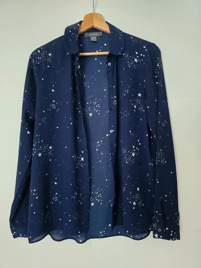 Chemisier bleu nuit