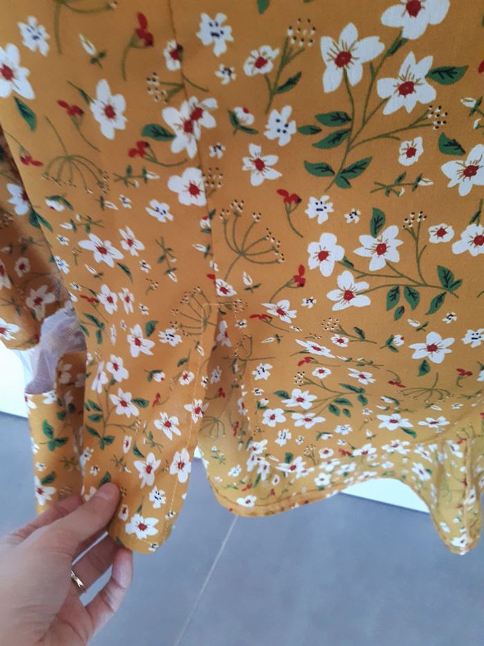 Blouse asymétrique fleurie - photo numéro 5