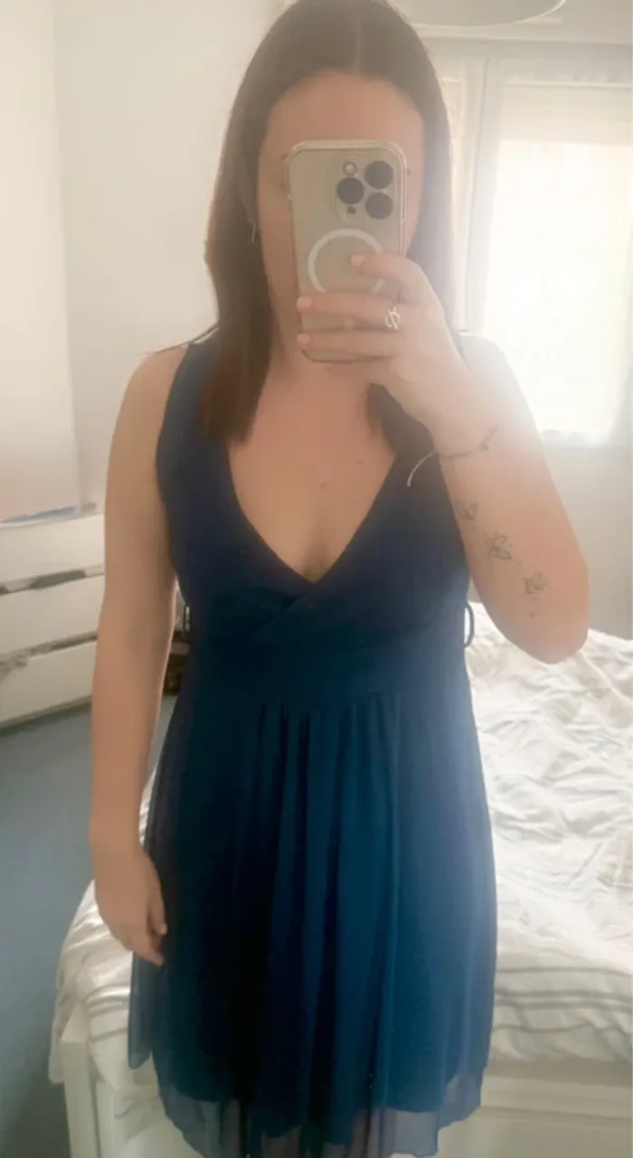 Robe bleu - photo numéro 2