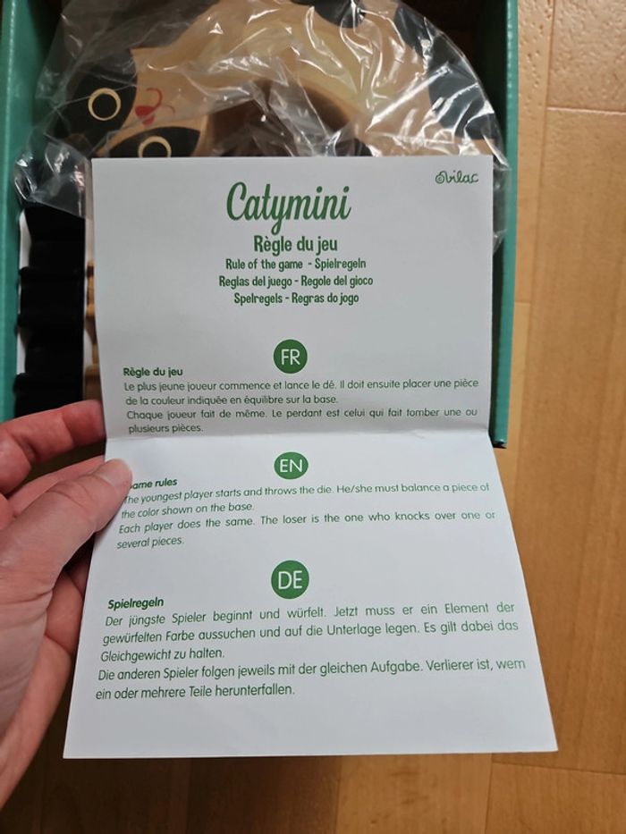 Catymini jeu d’équilibre en bois Vilac - photo numéro 6