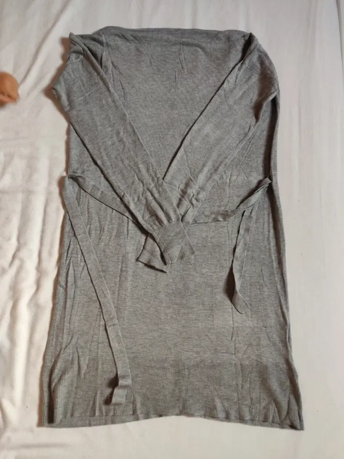 Robe pull Mango grise taille S - photo numéro 2