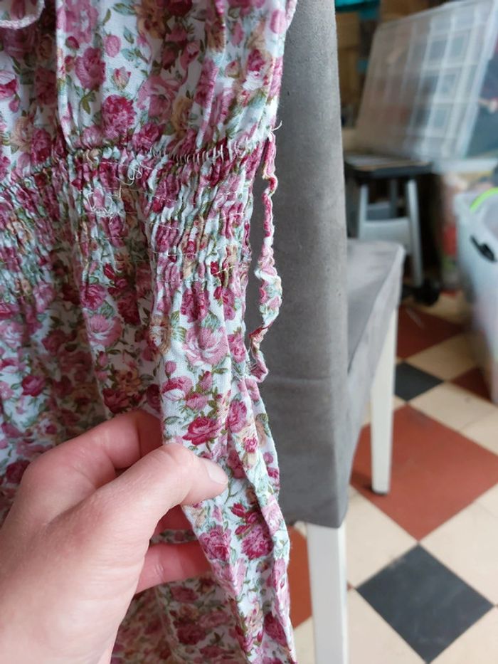 Robe courte fleurie - photo numéro 2