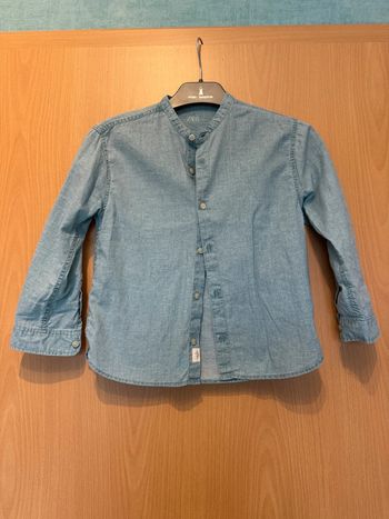 Chemise col tunisien Zara