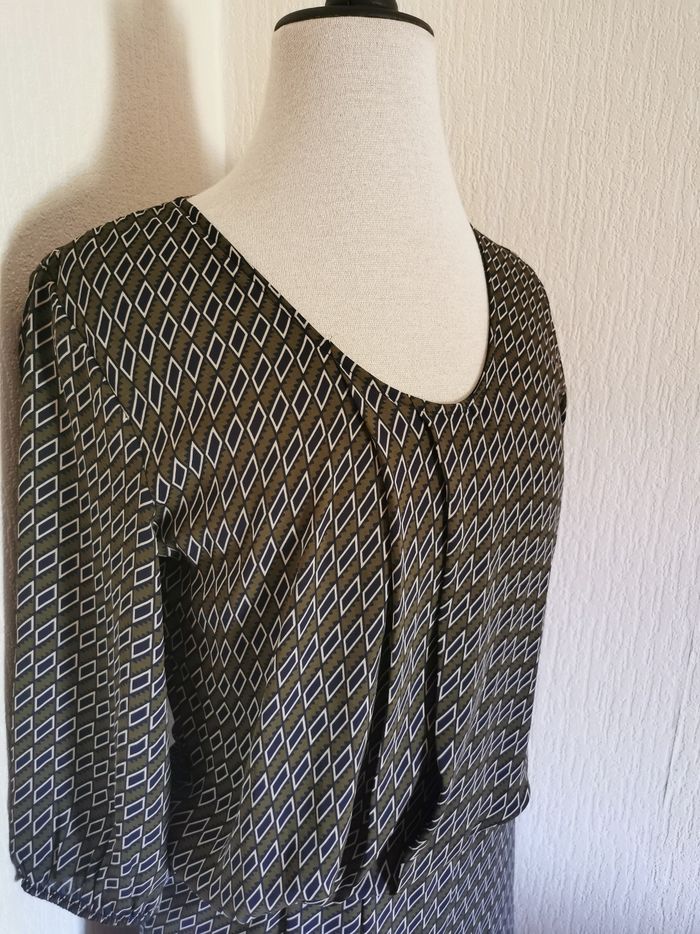 Robe imprimé losanges La Fée Maraboutée T36 - photo numéro 2