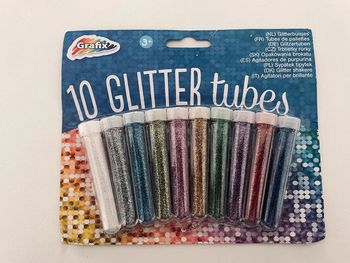Kit de 10 tubes de paillettes neuf emballé