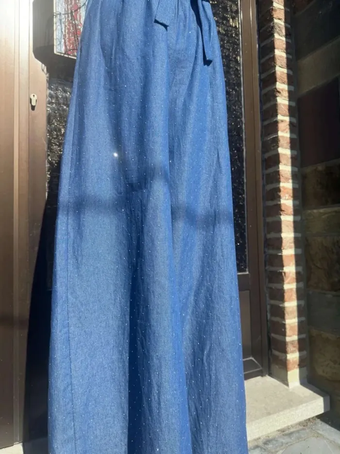 Pantalon à strass Taille Haute , Taille Unique - photo numéro 4