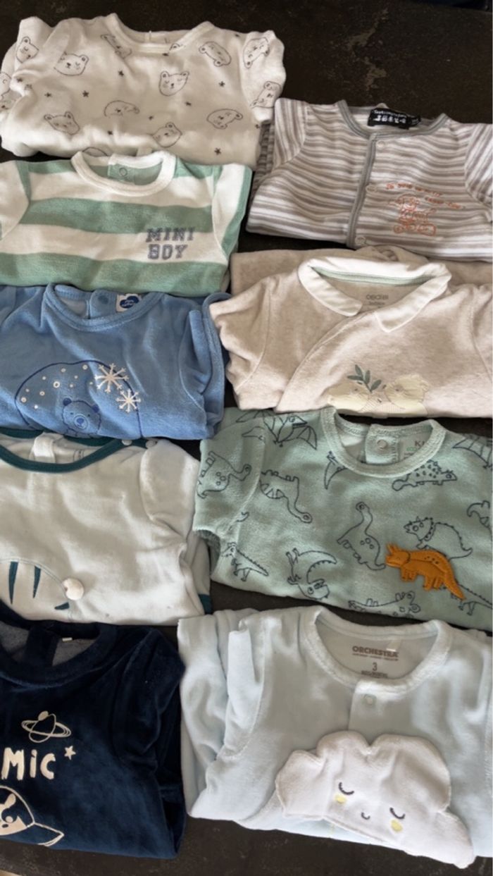 Lot pyjamas garçon - photo numéro 4