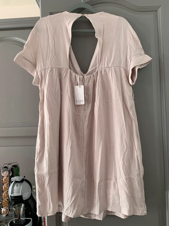 Robe short beige - photo numéro 2